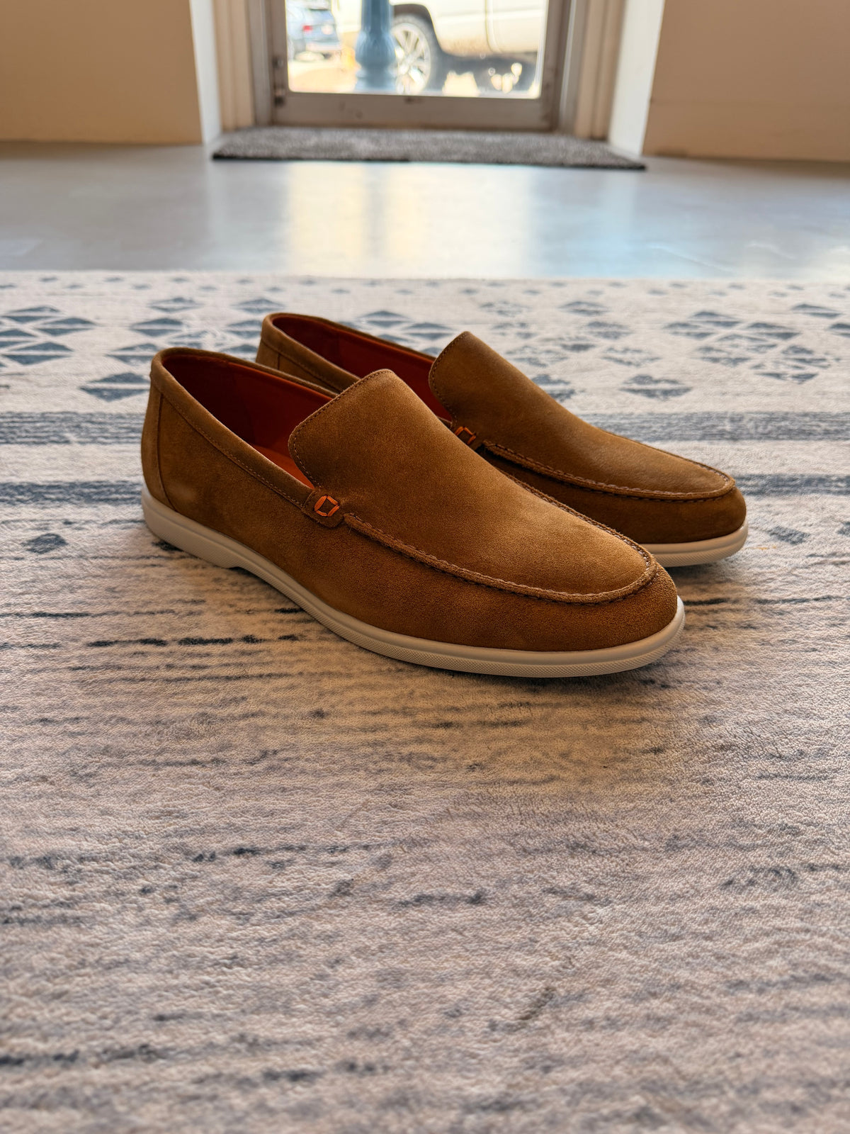 Rio Suede Loafer – Khaki