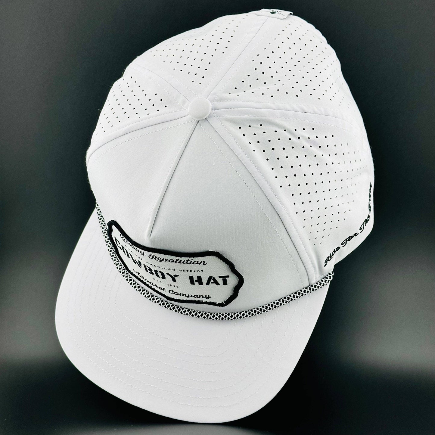 Cowboy Revolution White Cowboy Hat Performance Cap
