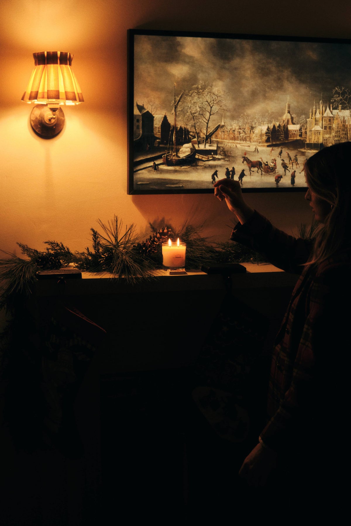 Cowboy Christmas Scented Candle - 8 oz