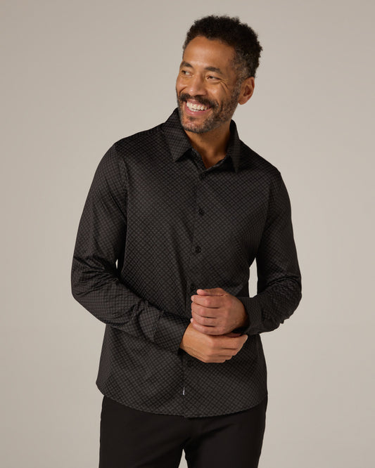 Turner Long Sleeve Shirt - Black