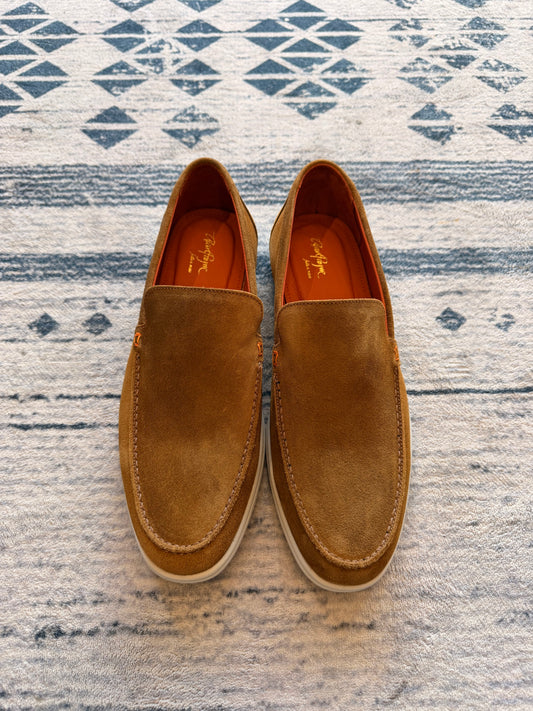 Rio Suede Loafer – Khaki