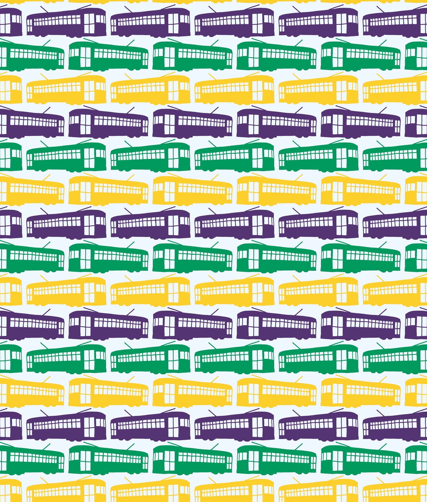 Avenue Mardi Gras Polo - White