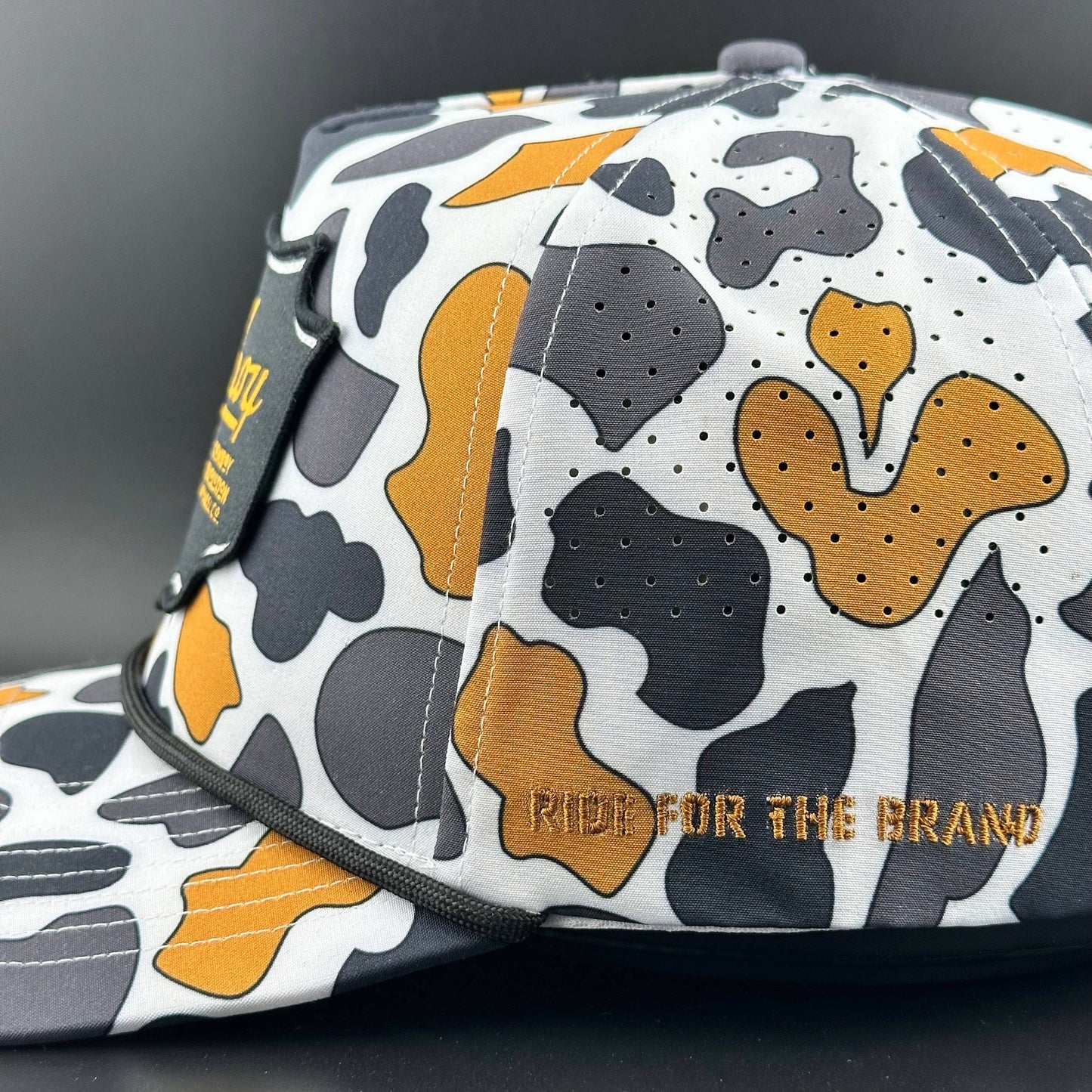 Cowboy Revolution NOLA White Patch Performance Hat