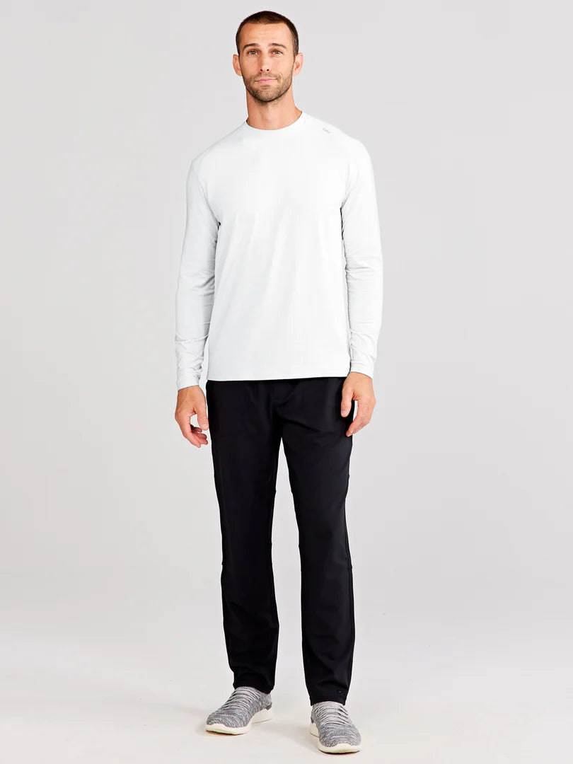 Carrollton Long Sleeve Fitness T-Shirt - White