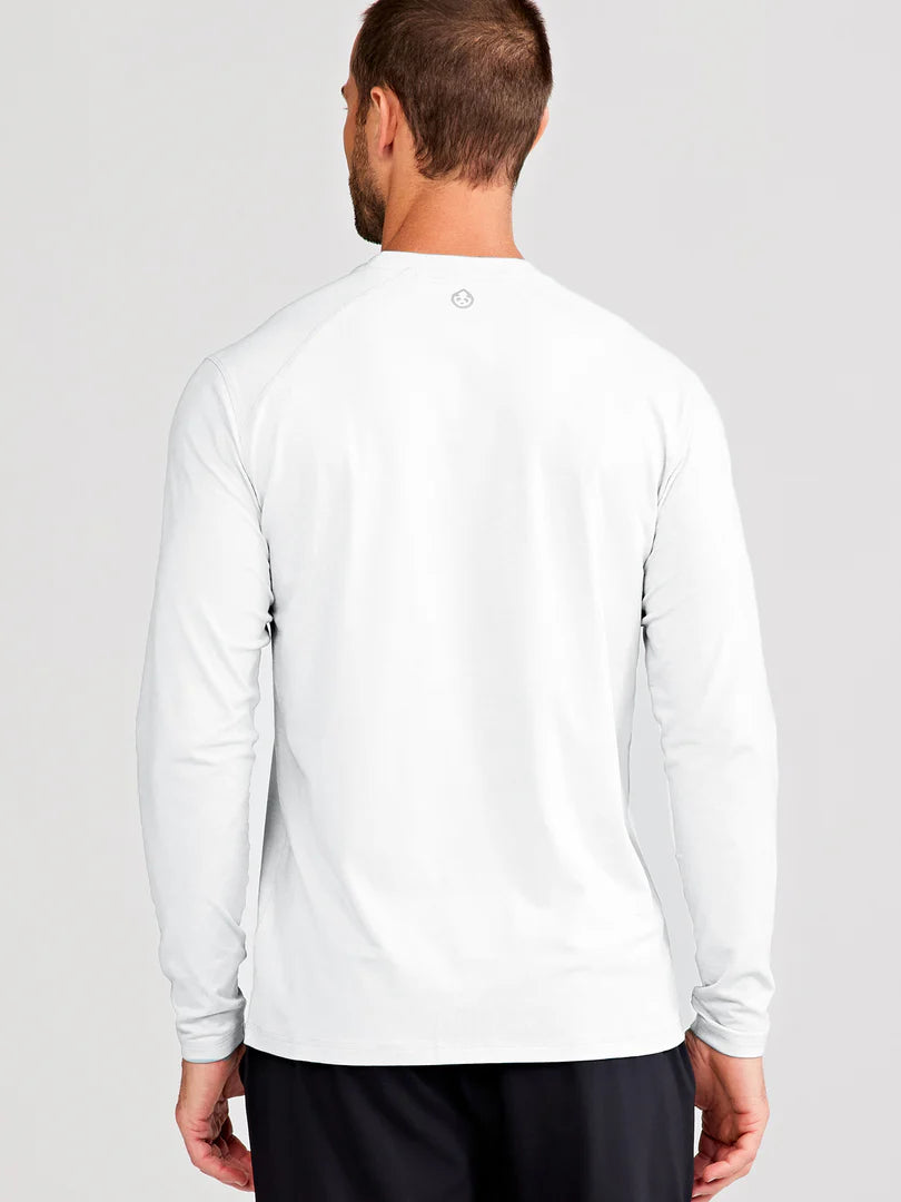 Carrollton Long Sleeve Fitness T-Shirt - White