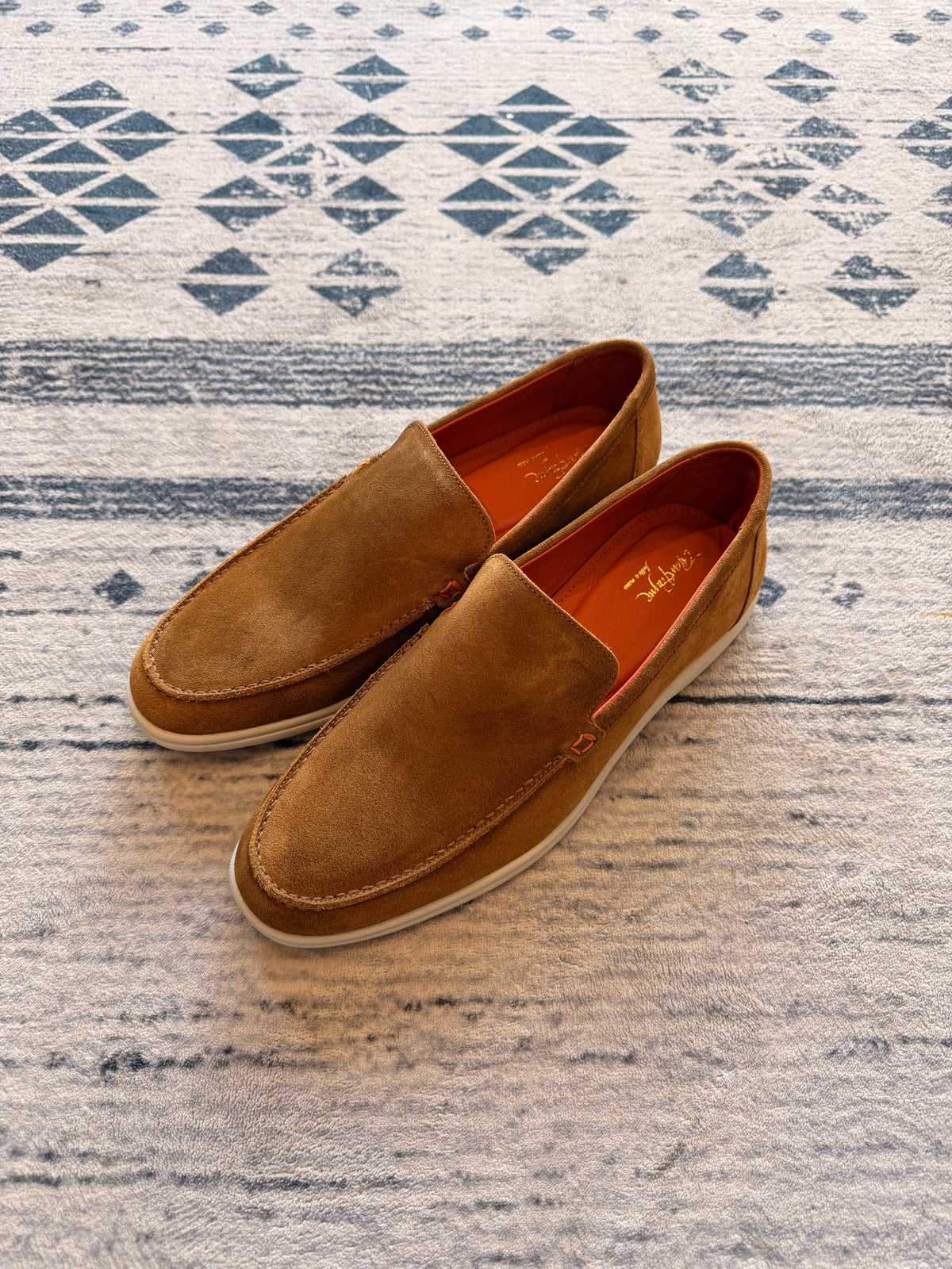 Rio Suede Loafer – Khaki