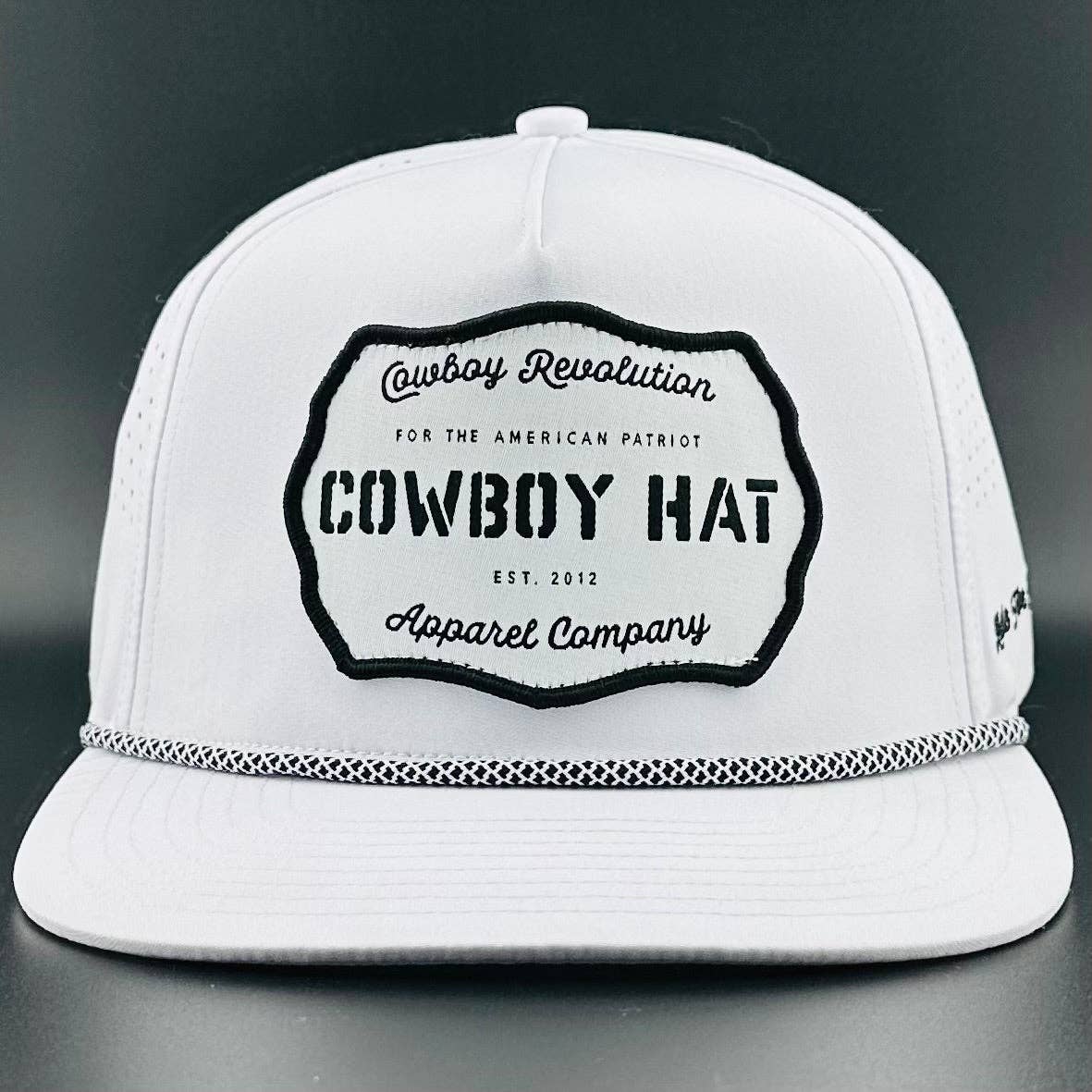 Cowboy Revolution White Cowboy Hat Performance Cap