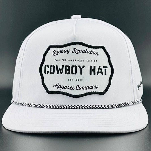 Cowboy Revolution White Cowboy Hat Performance Cap