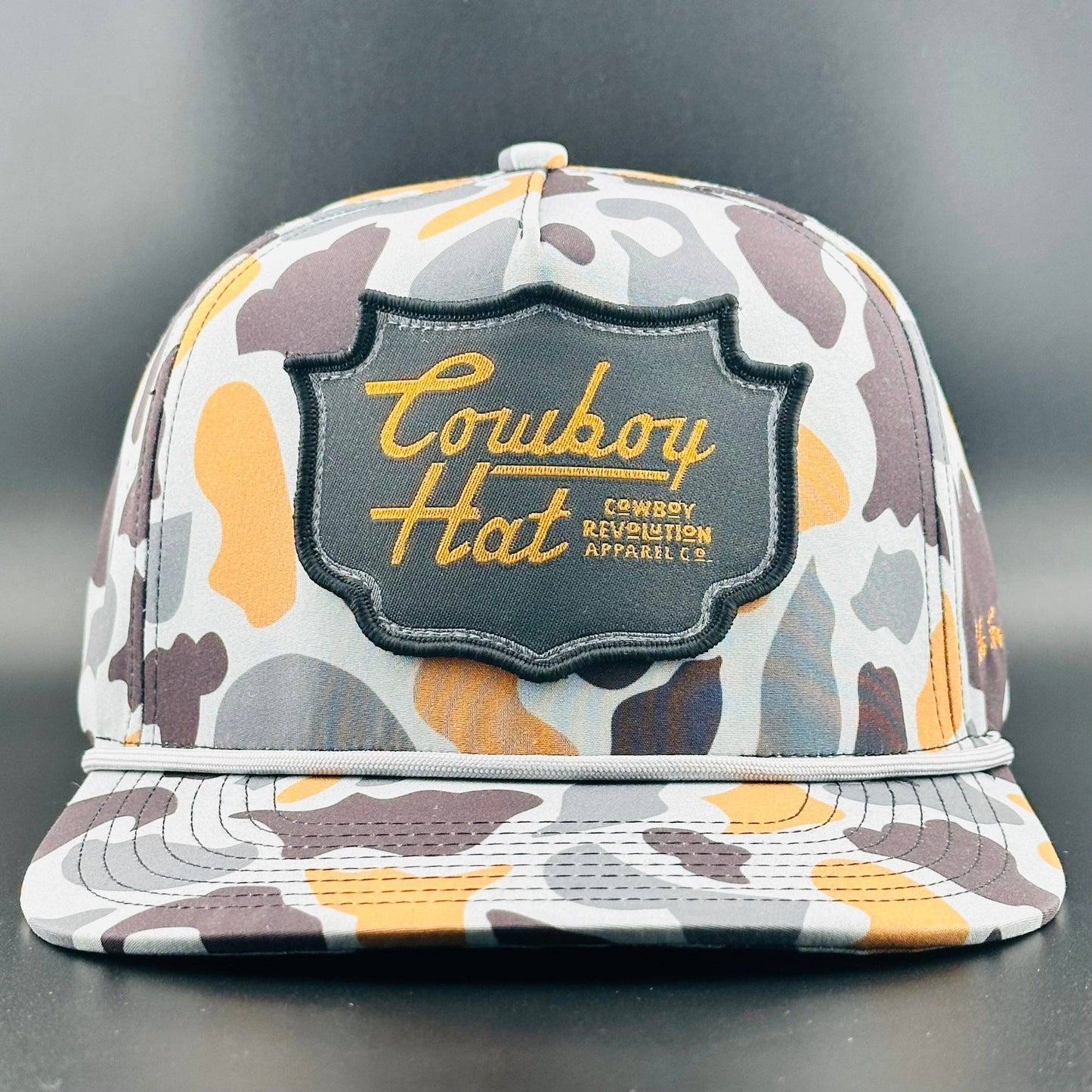 Cowboy Revolution Concrete Camo Performance Hat