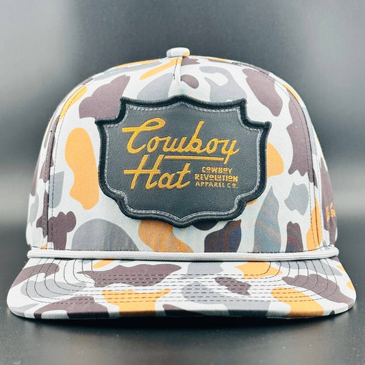 Cowboy Revolution Concrete Camo Performance Hat