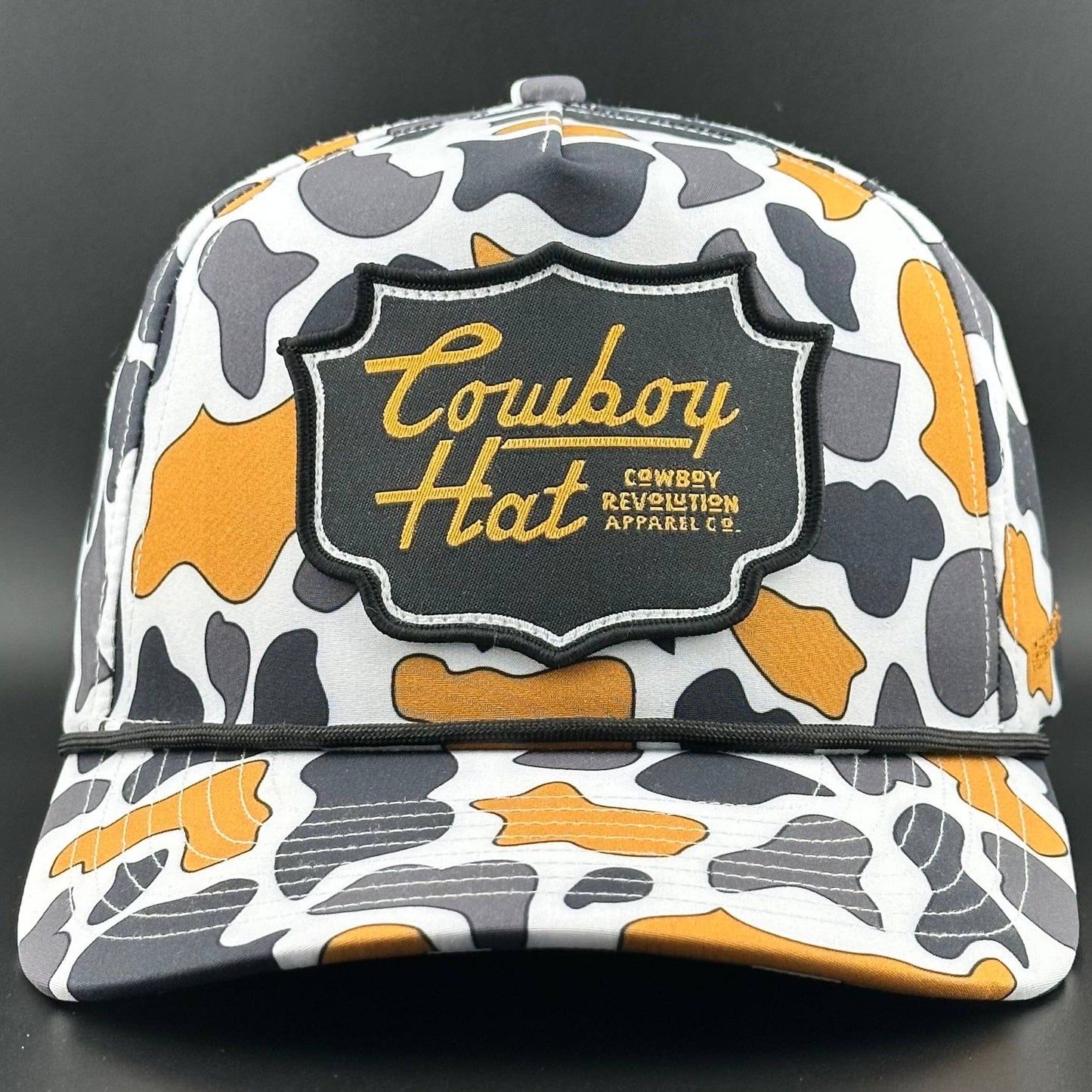 Cowboy Revolution NOLA White Patch Performance Hat