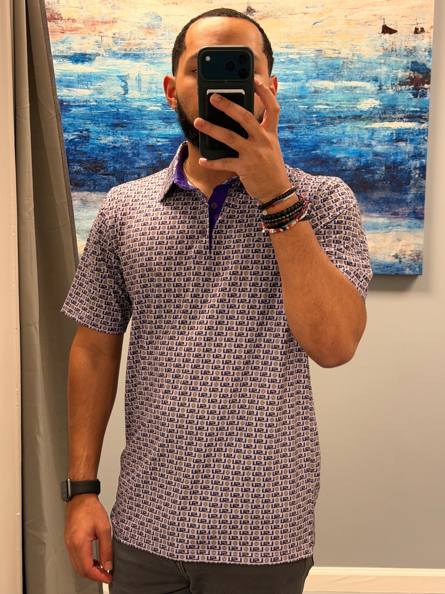 LSU Tigers Game Day Performance Polo