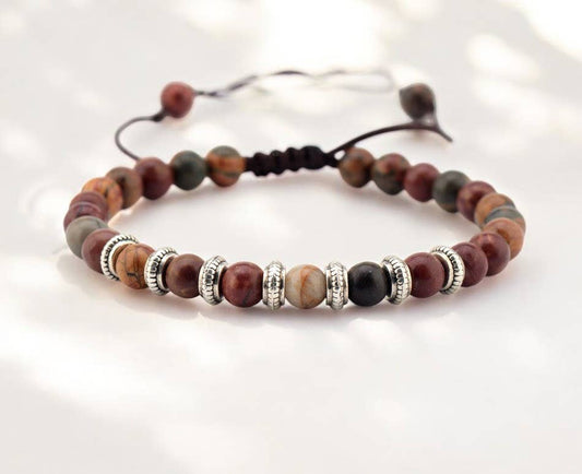 Cape Diablo - Picasso Jasper Bracelet