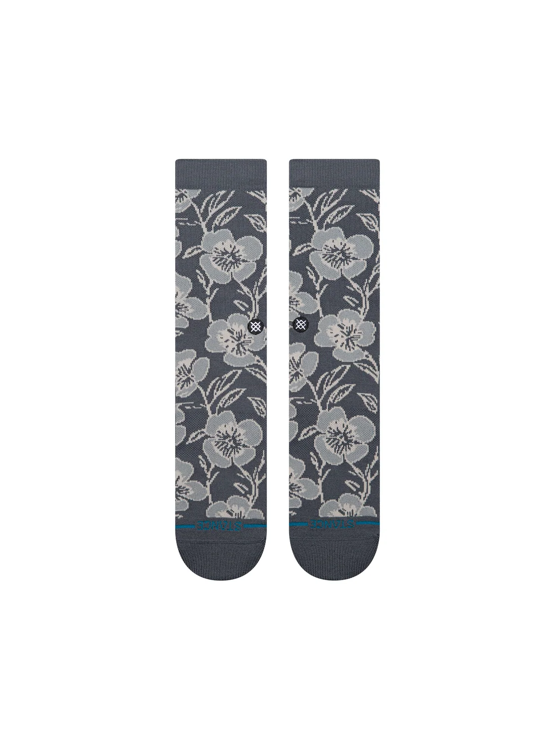 Papaver Crew Socks – Grey