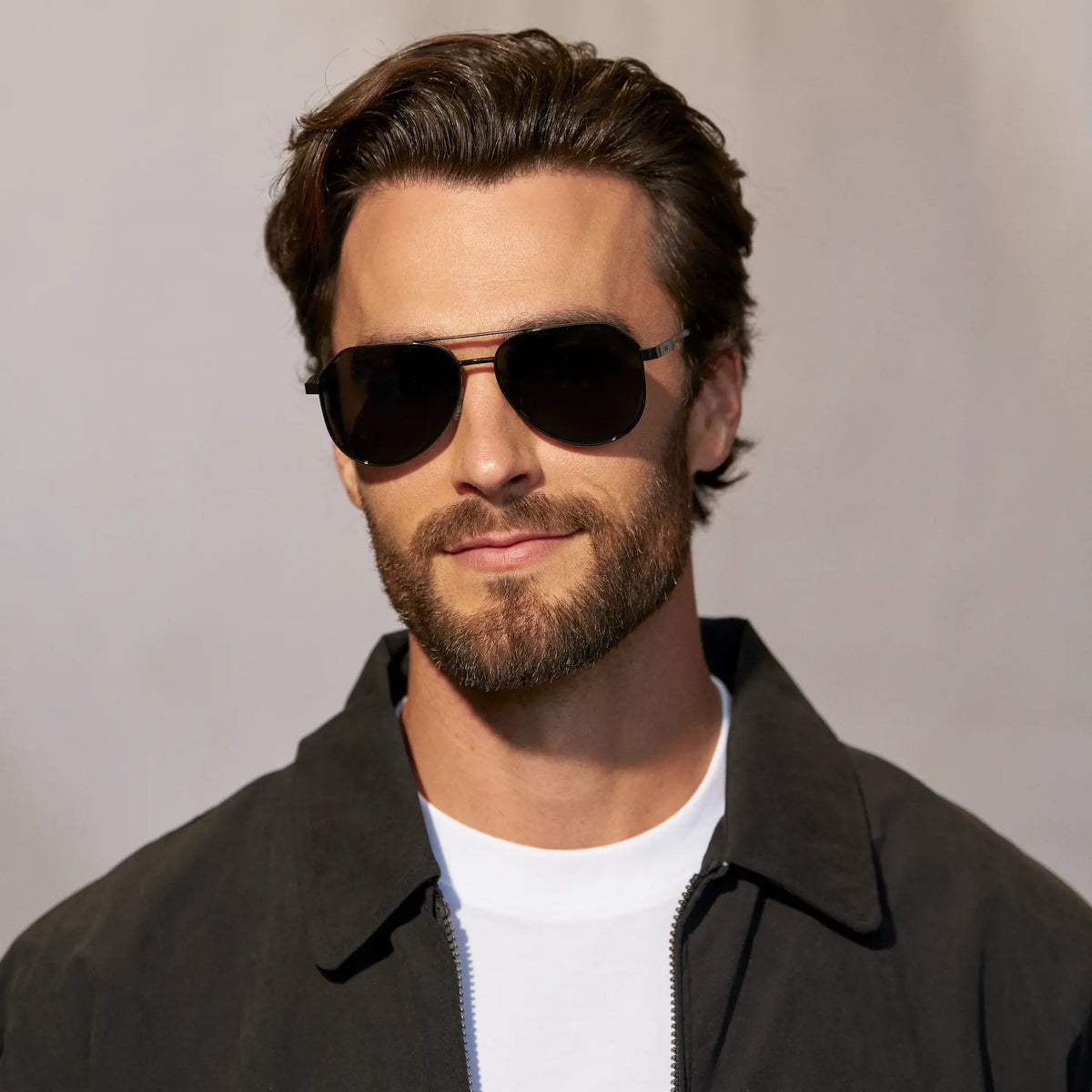 Aero Sunglasses – Black/Triple Black Lens