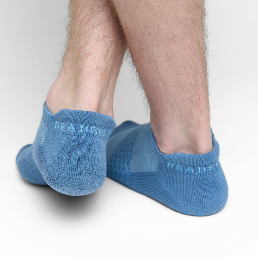DeadSoxy Blue Golf Ankle Socks