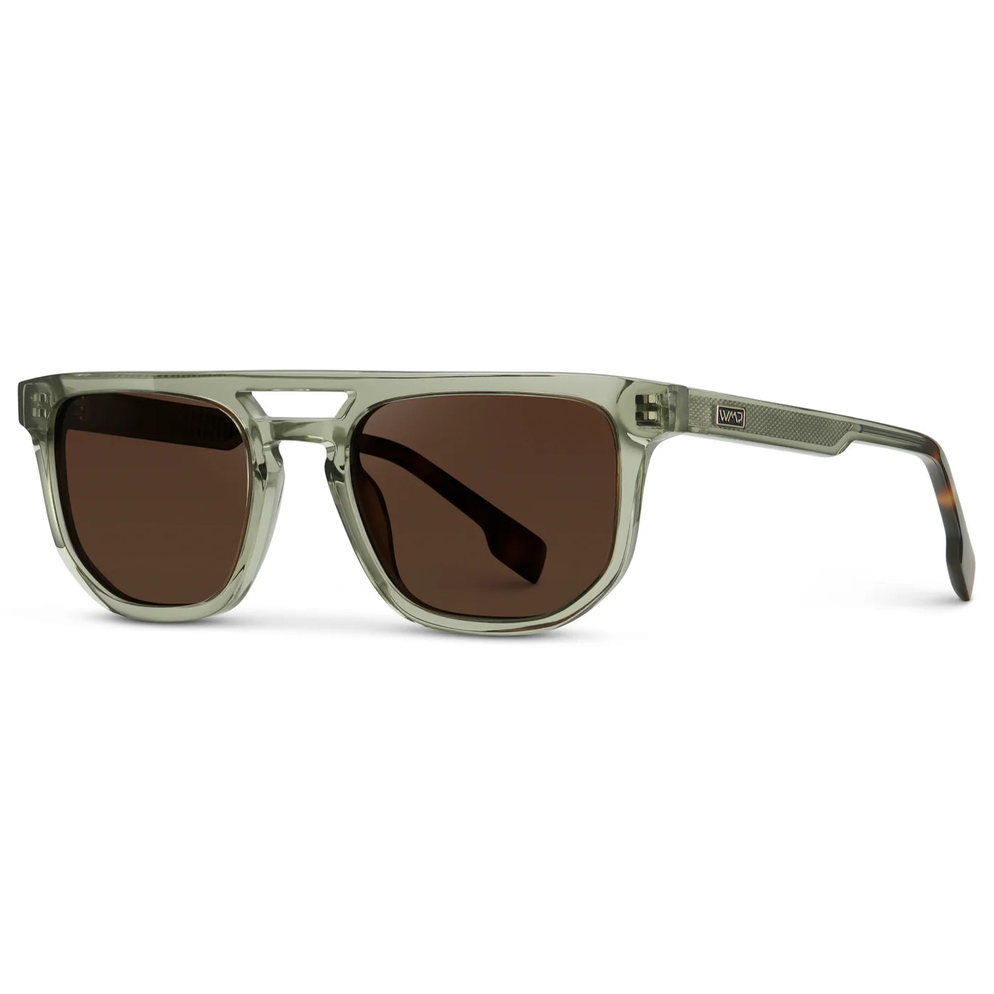 Asher Polarized Sunglasses - Palm Green