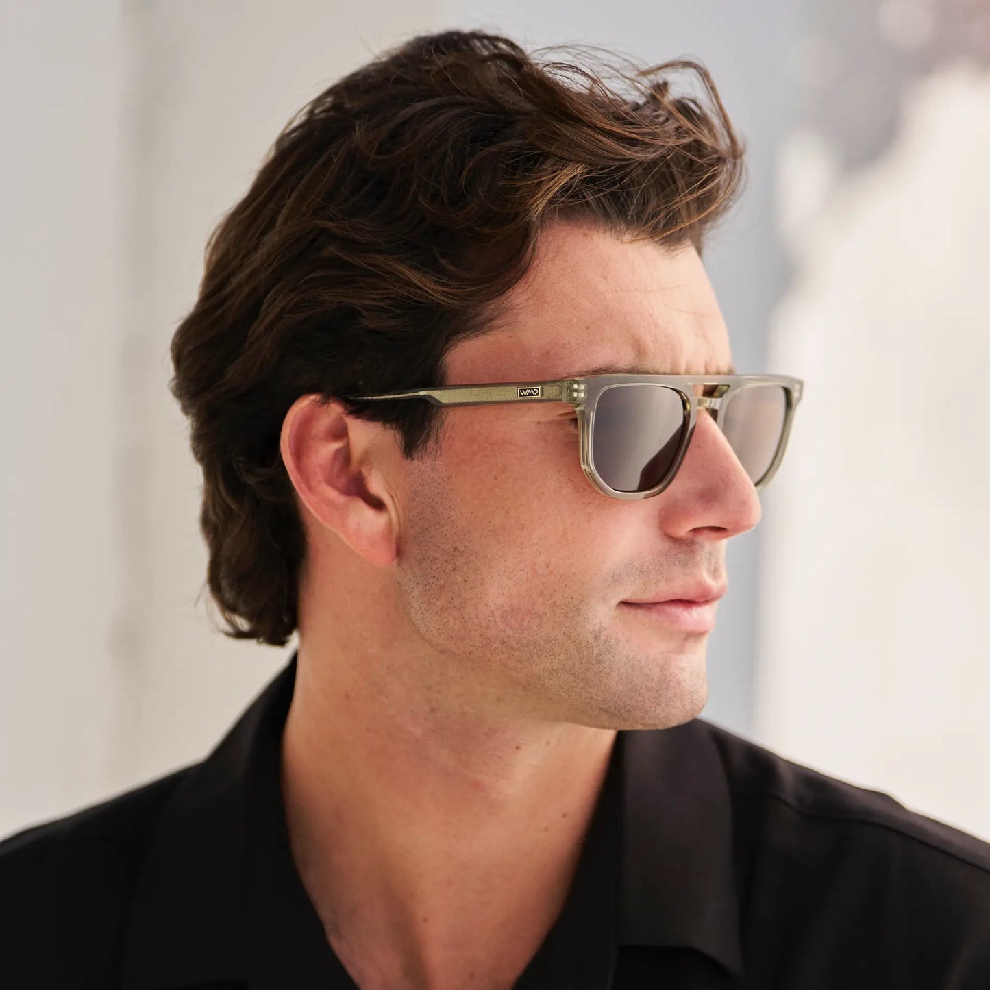 Asher Polarized Sunglasses - Palm Green