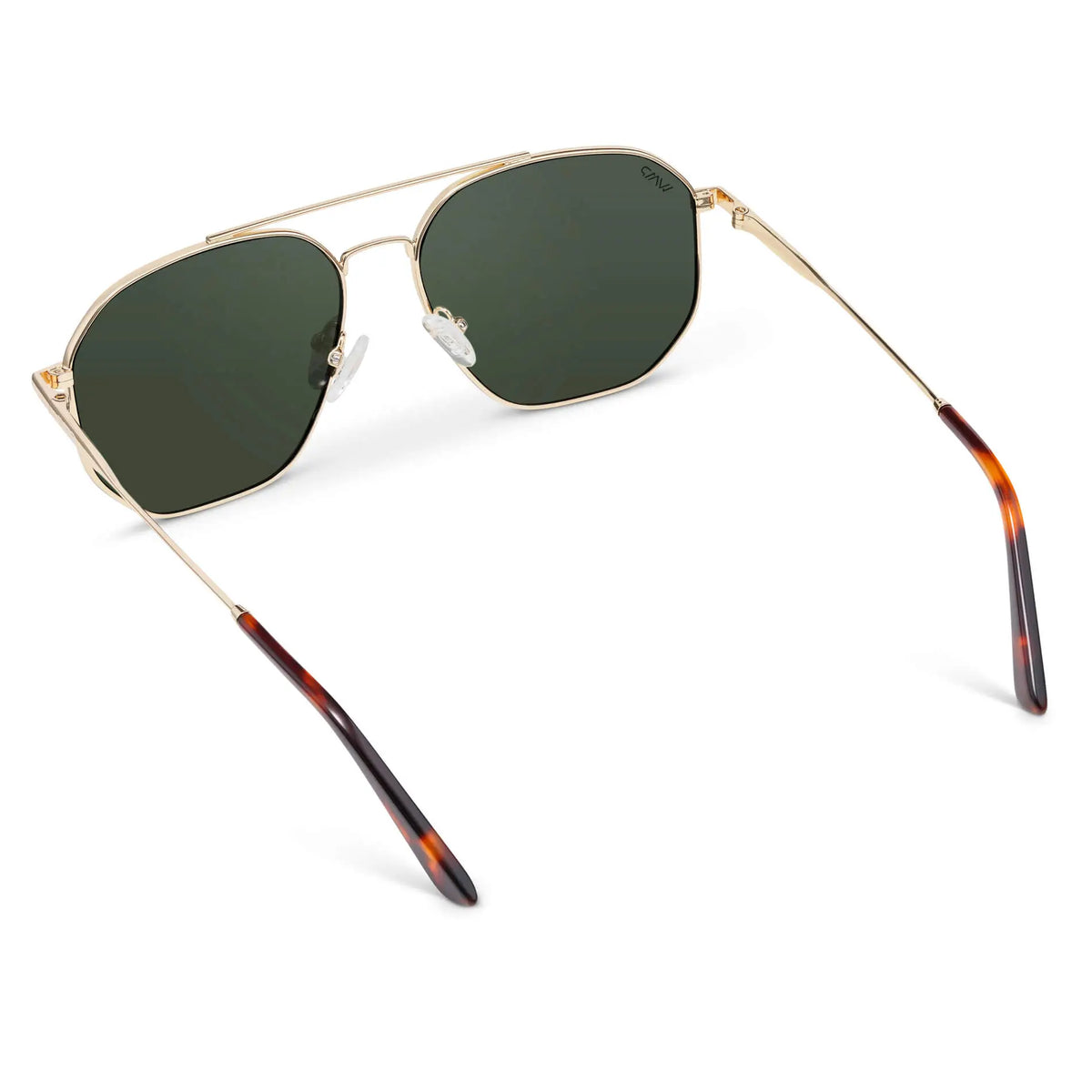 Emmett Polarized Sunglasses – Gold/Smoke Green