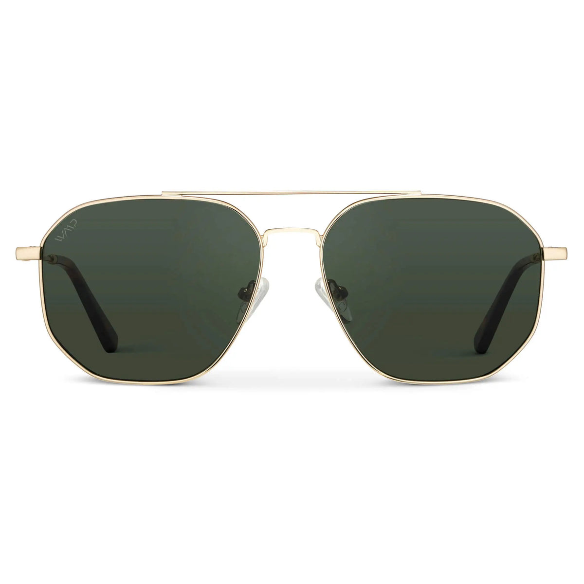 Emmett Polarized Sunglasses – Gold/Smoke Green