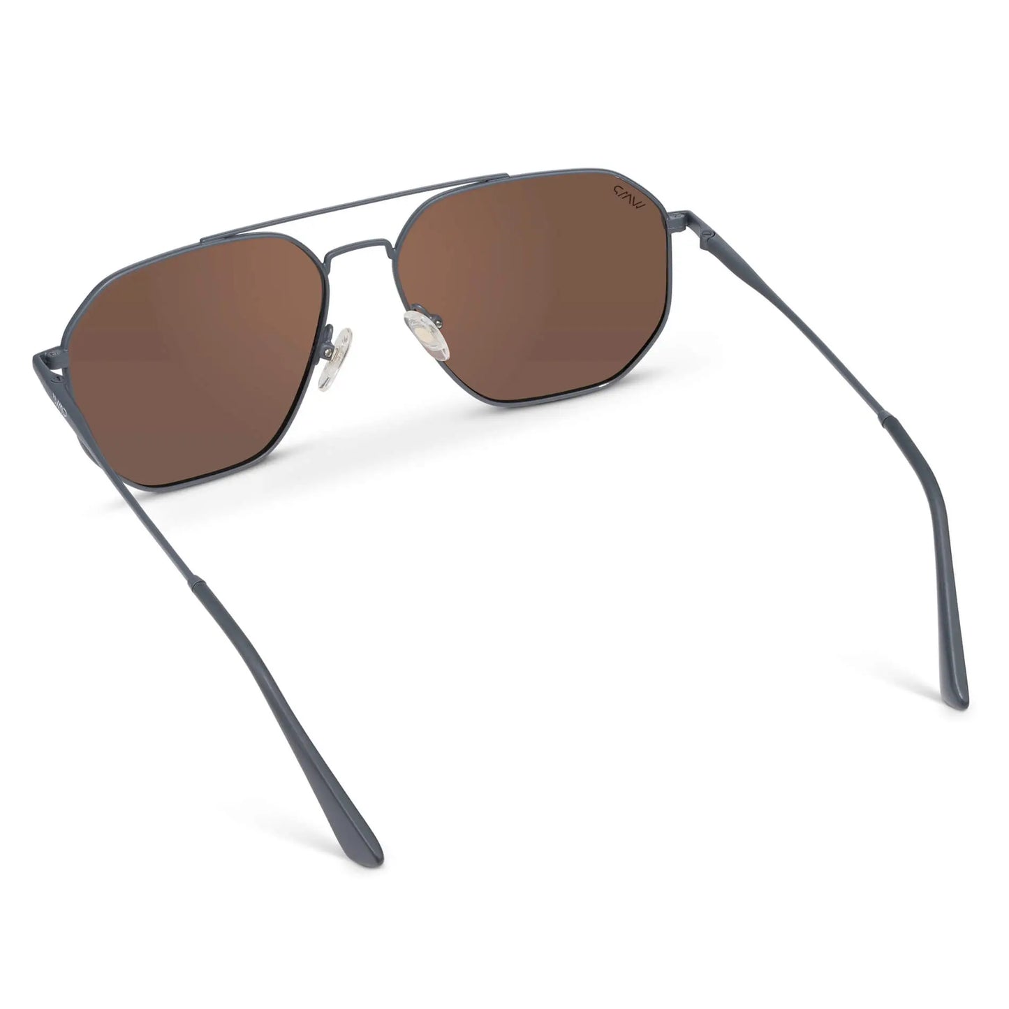 Emmett Aviator Polarized Sunglasses – Matte Graphite