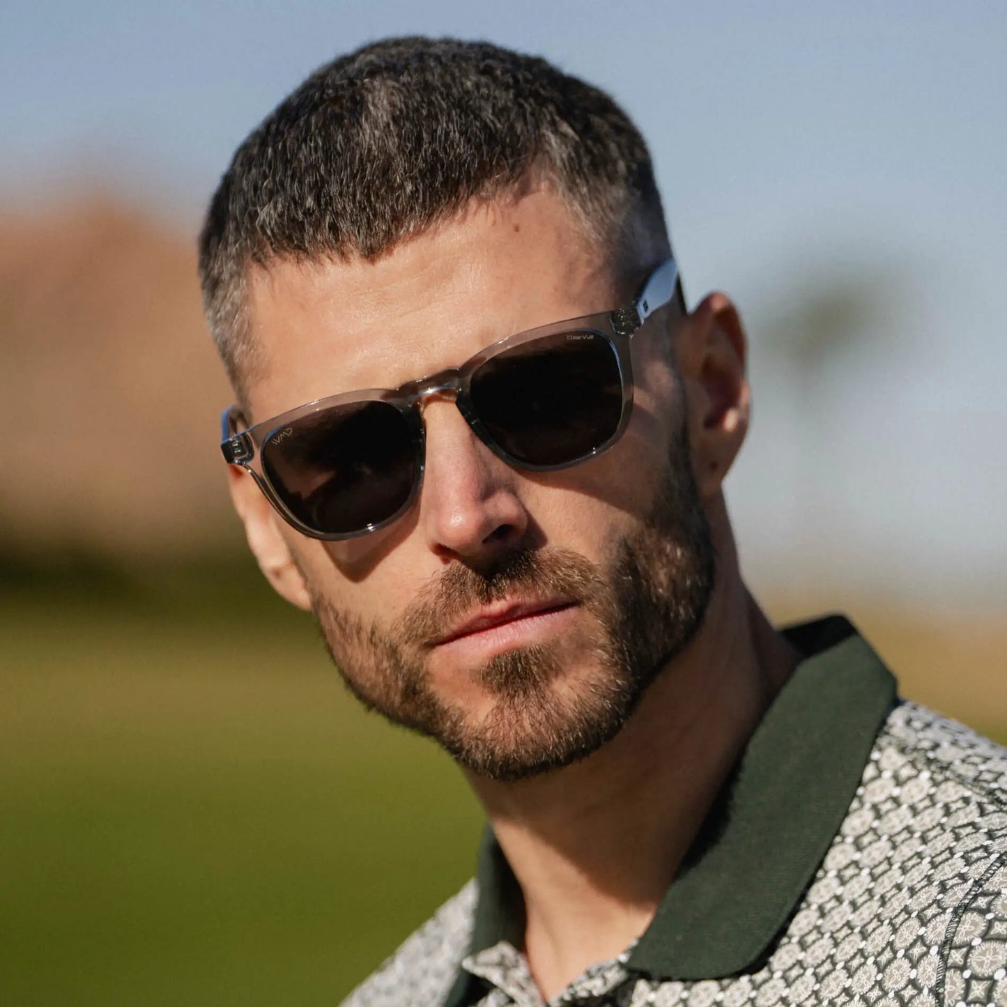 Wyndham Polarized Golf Sunglasses – Denim Blue