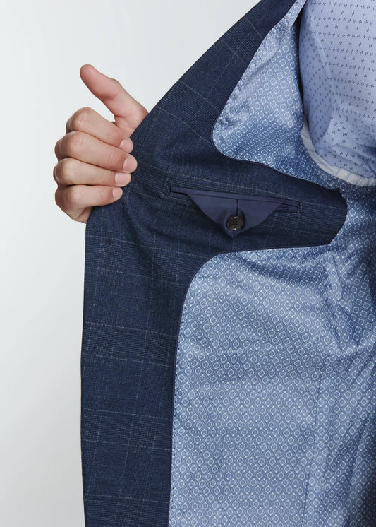 Alford Stretch Blazer - Navy