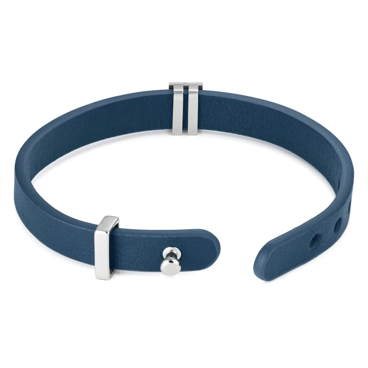 Bronx Bracelet – Silver/Navy