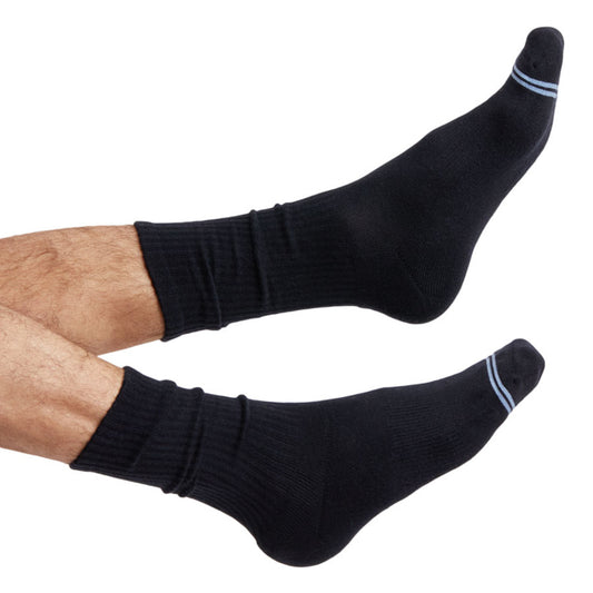 Casual Crew Socks - Black
