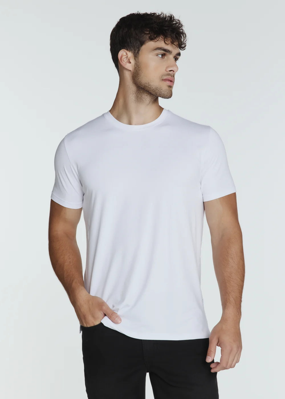 Core™ Performance Crew Neck Tee – White