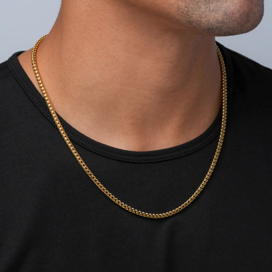 Chandler Franco Link Necklace - Gold