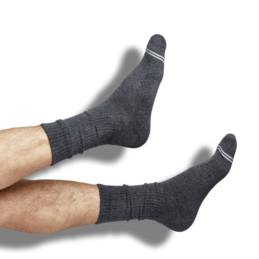 Casual Crew Socks - Charcoal