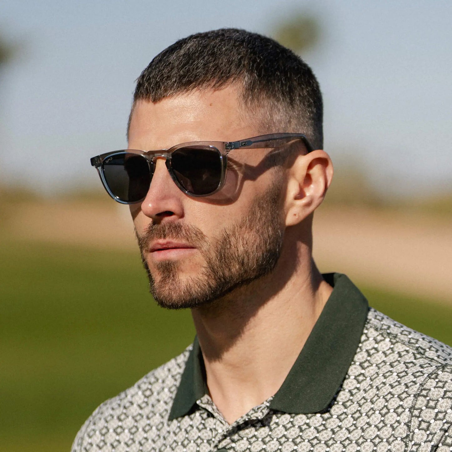 Wyndham Polarized Golf Sunglasses – Denim Blue
