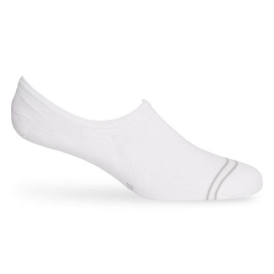 Cotton No Show Socks - White
