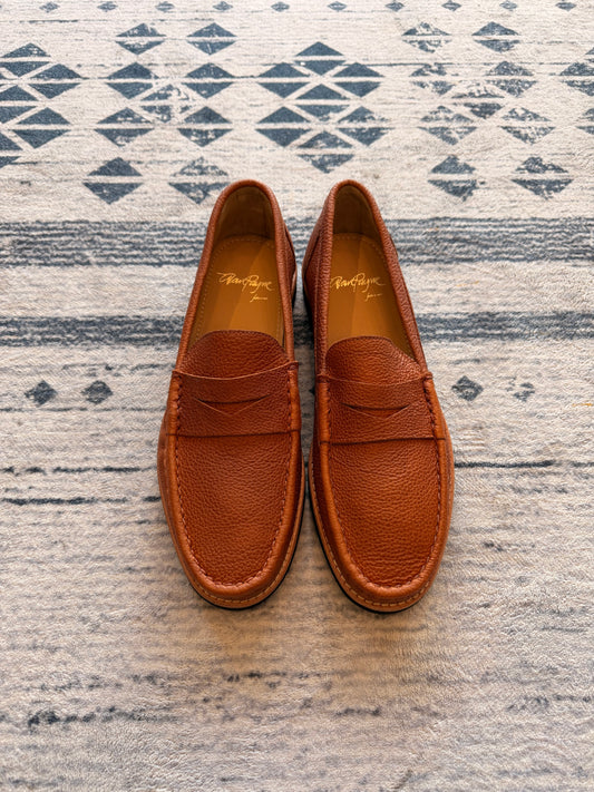 Worchester Bison Penny Loafer – Tan