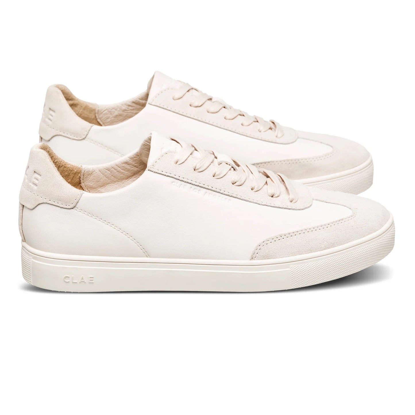 Deane - Triple Off-White Leather