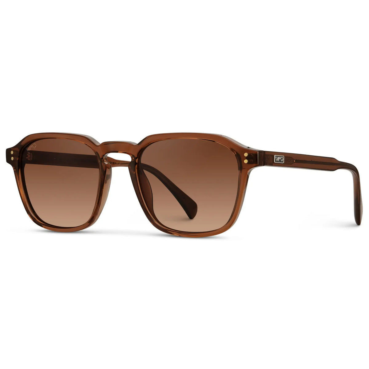 Francis Polarized Sunglasses – Terracotta/Copper Brown