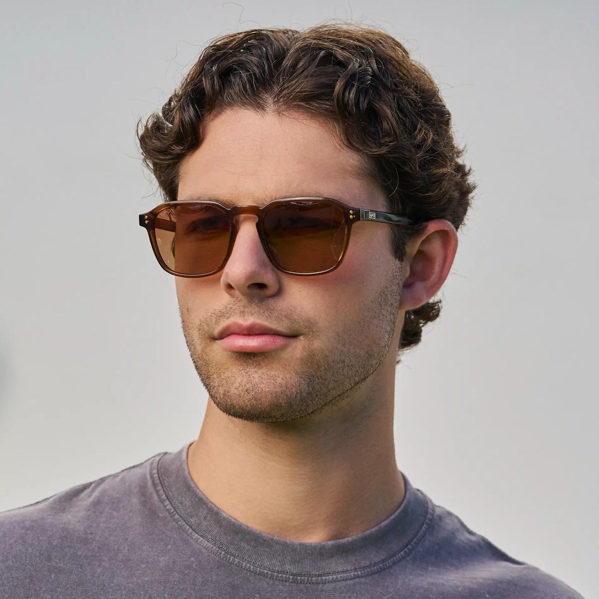 Francis Polarized Sunglasses – Terracotta/Copper Brown