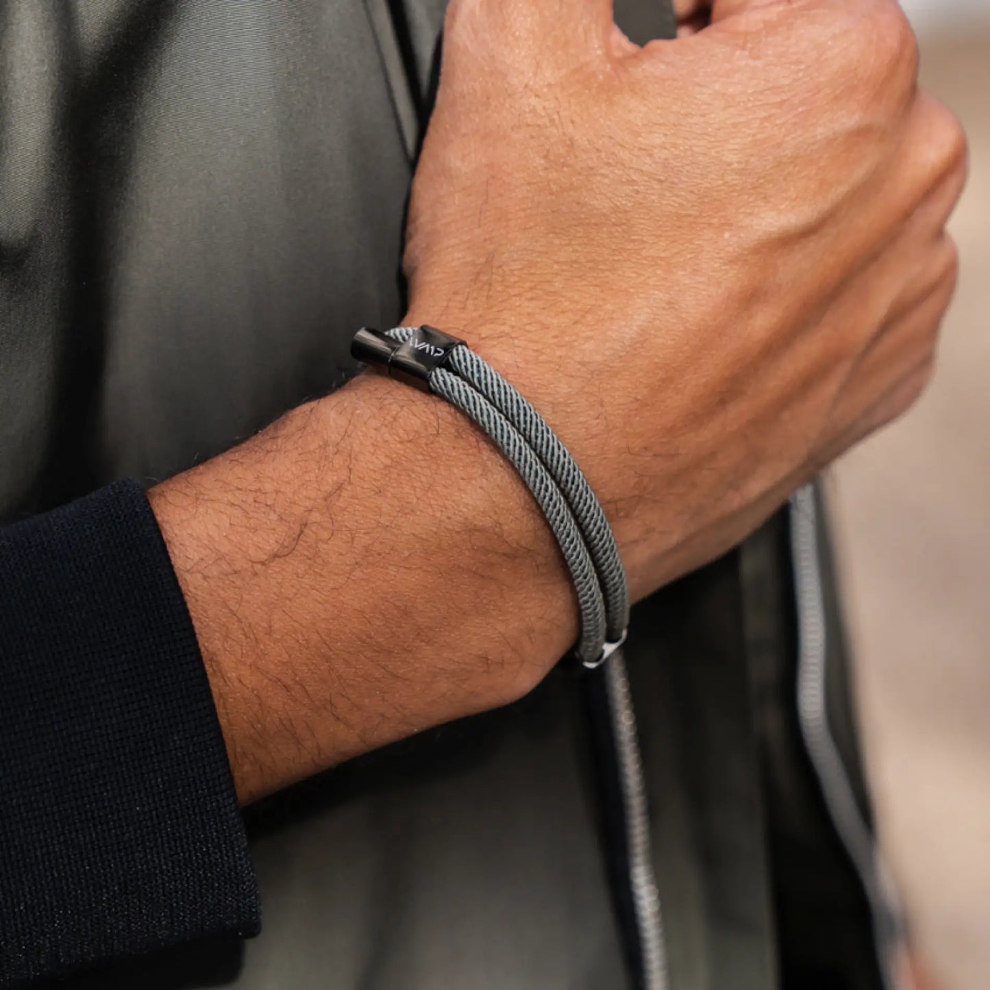 Knox Men’s Bracelet – Olive Green