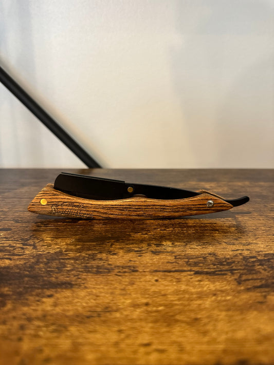 Straight Razor – Oak Handle