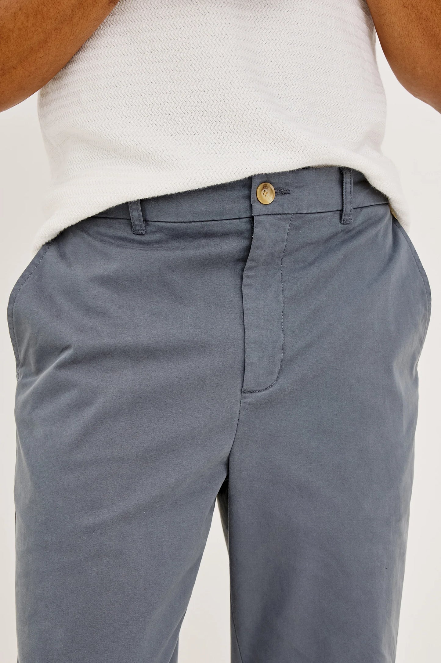 Irving Slim Straight Pants - Ensign Blue