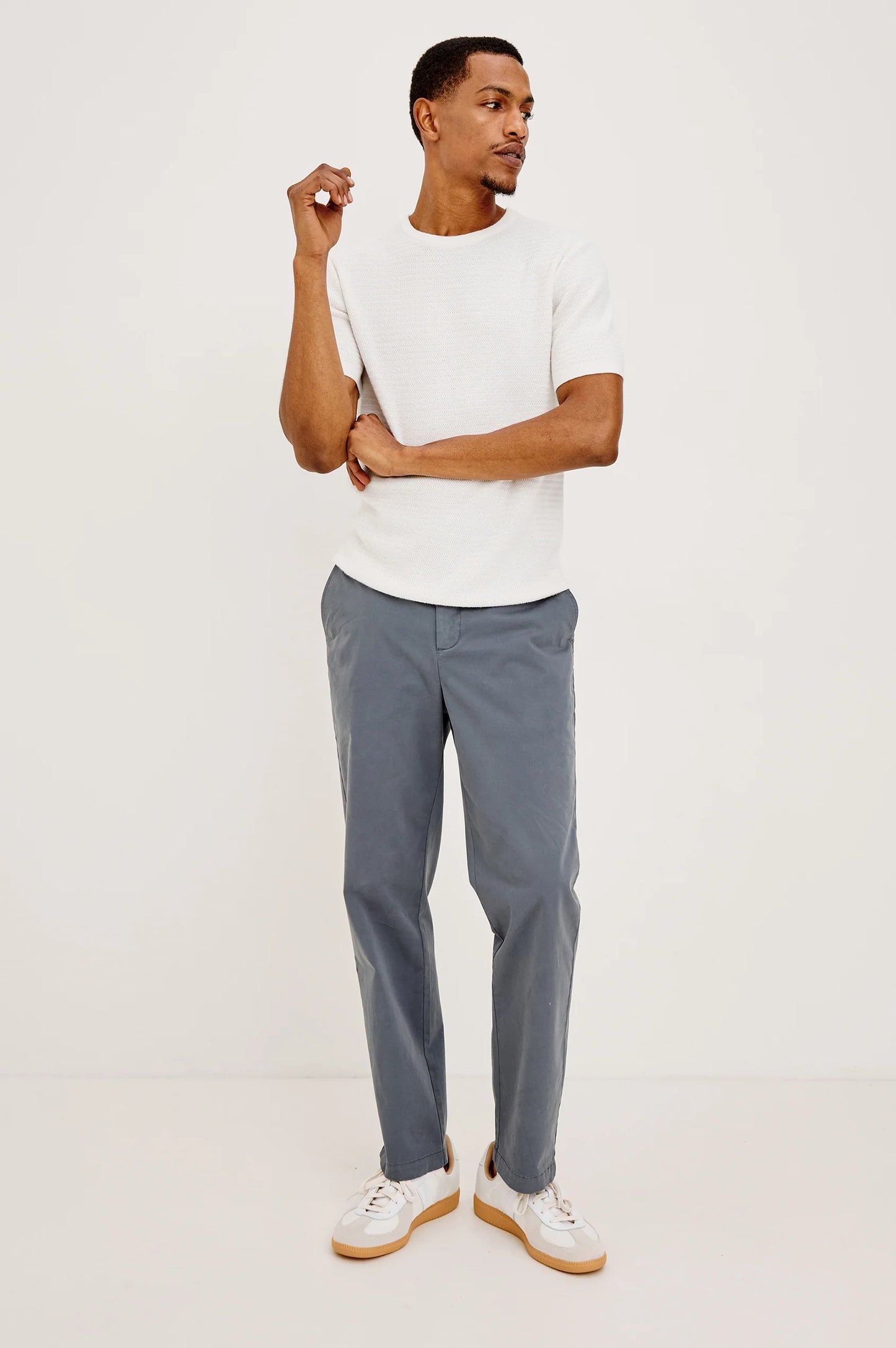 Irving Slim Straight Pants - Ensign Blue