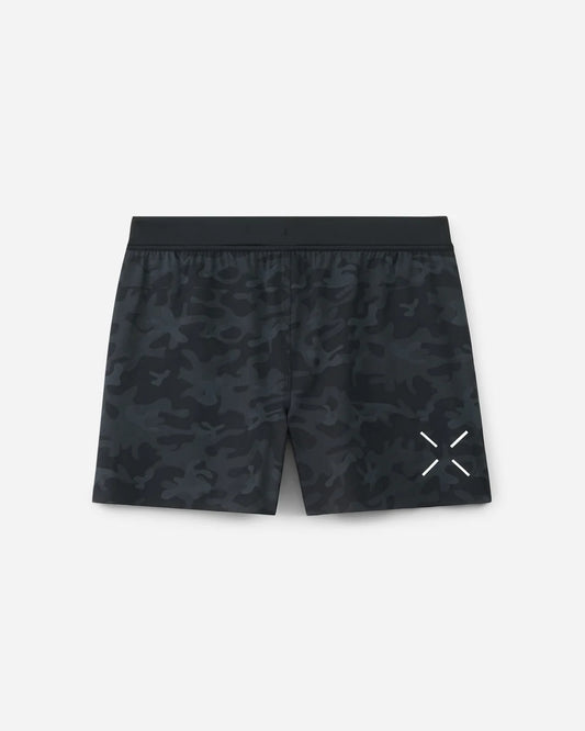 Interval Short "Micro X" 5" Unlined – Black Camo