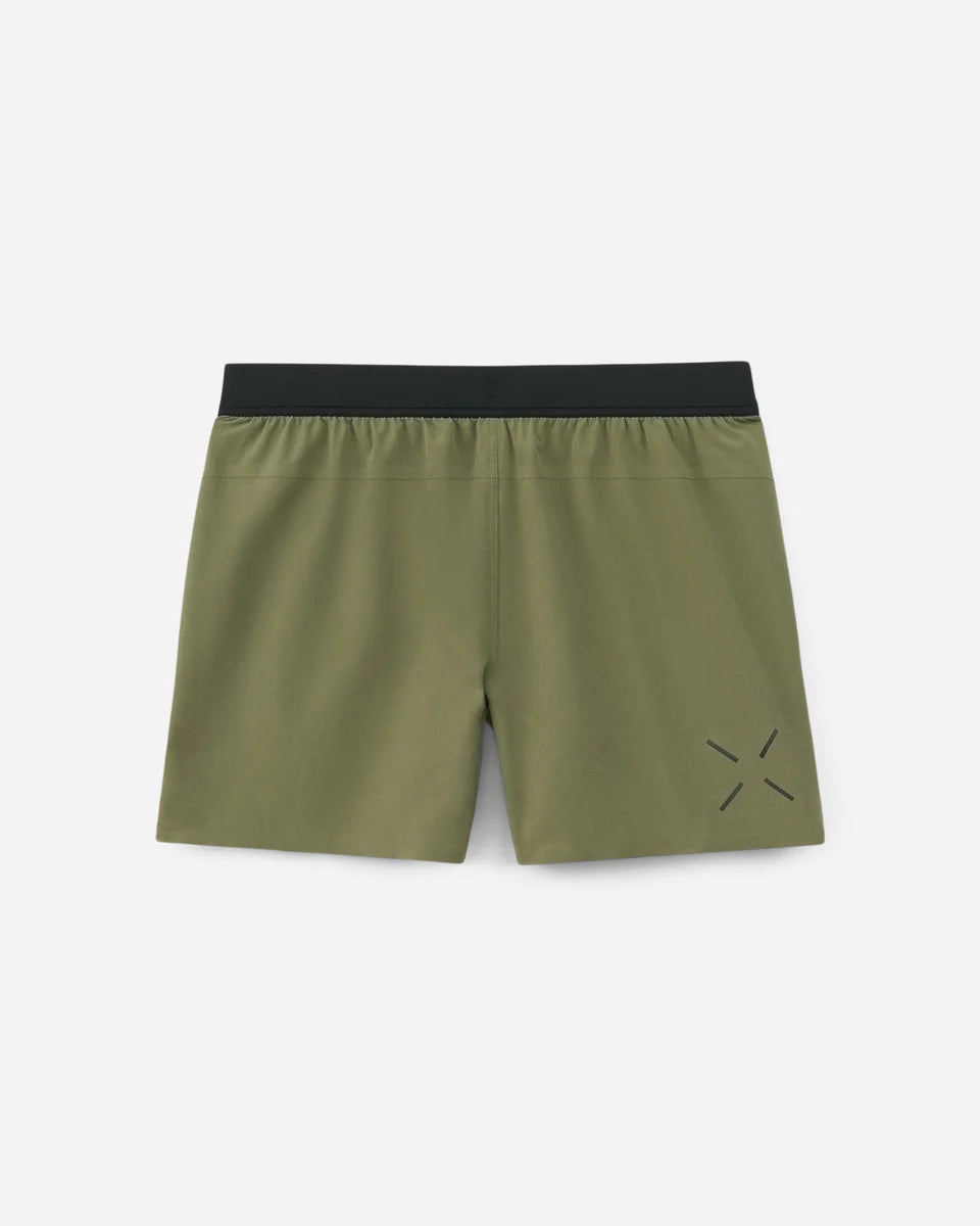 Interval Short "Micro X" 5" Unlined – OD Green