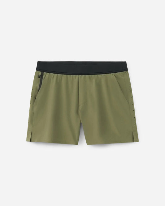 Interval Short "Micro X" 5" Unlined – OD Green