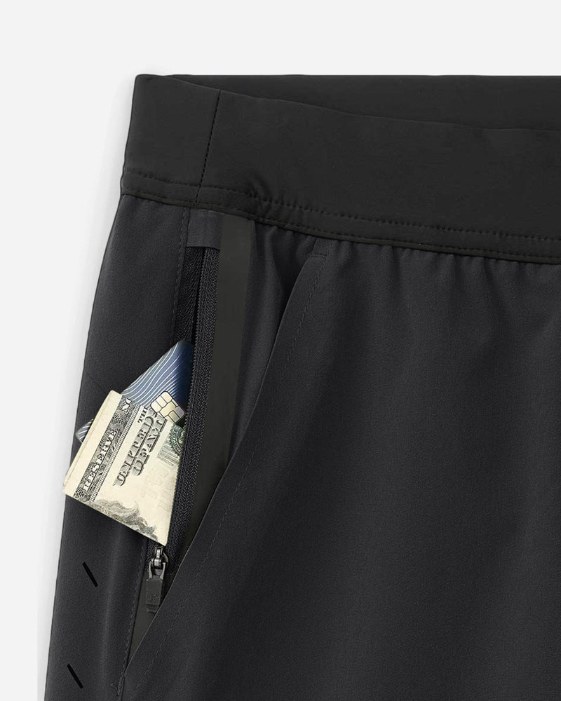 Interval Short – Lined / 7" Inseam - Black