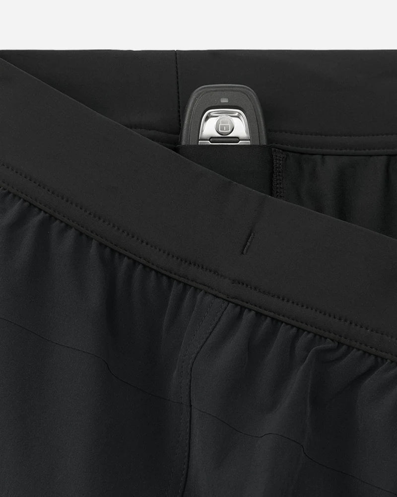 Interval Short – Lined / 7" Inseam - Black