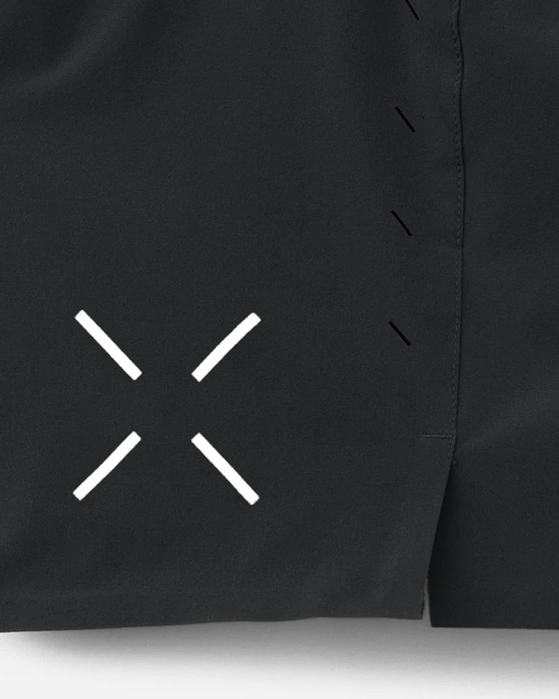 Interval Short – Lined / 7" Inseam - Black