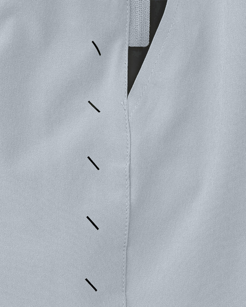 Interval Short – Lined / 7" Inseam - Light gGrey