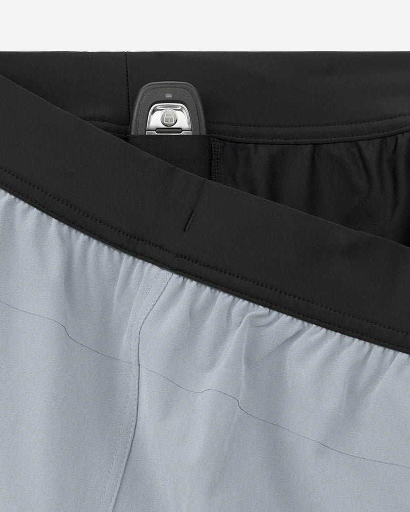 Interval Short – Lined / 7" Inseam - Light gGrey